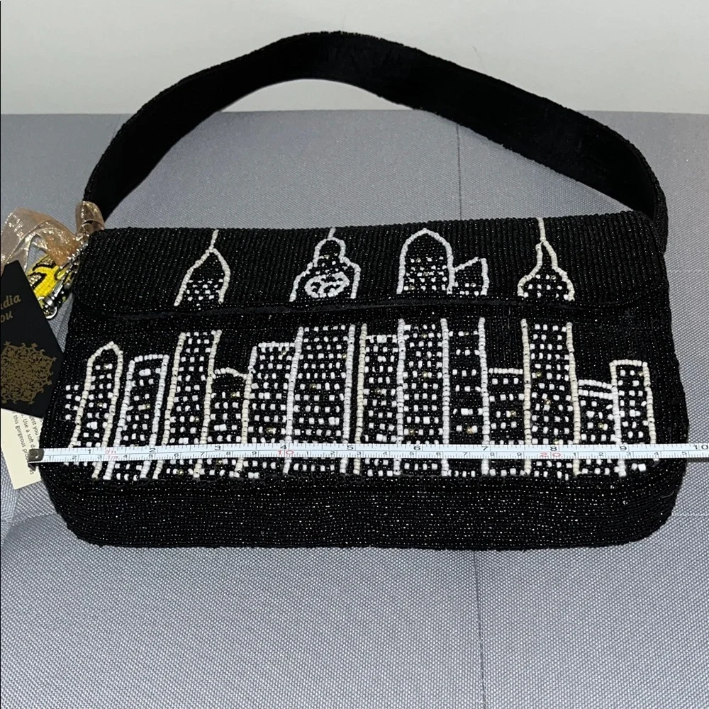 NWT Viral Beaded Bag New York Skyline